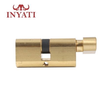 Cylinder Large Oval 65mm Brass Thumb Turn Inyati - Image 2